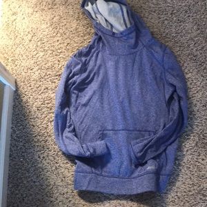 Avis hooded heathered purple blue